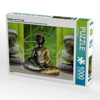 Produktbild: CALVENDO Puzzle Buddha und Yin Yang | 1000 Teile Lege-Gr&ouml;&szlig;e 64x48cm Foto-Puzzle f&uuml;r gl&uuml;ckliche Stunden