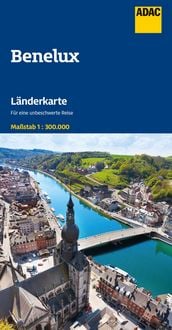 Produktbild: ADAC L&auml;nderkarte Benelux 1:300.000