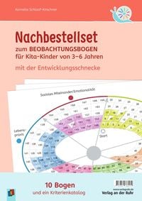 Produktbild: Nachbestellset zum Beobachtungsbogen f&uuml;r Kita-Kinder von 3&ndash;6 Jahren