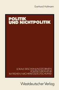 Produktbild: Politik und Nichtpolitik