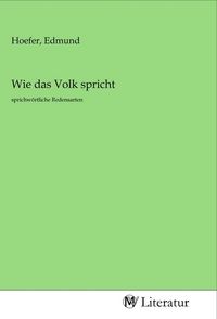 Produktbild: Wie das Volk spricht