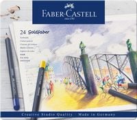 Produktbild: Faber-Castell Farbstifte Goldfaber, 24er Set Metalletui