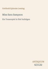 Produktbild: Miss Sara Sampson