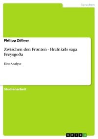Produktbild: Zwischen den Fronten - Hrafnkels saga Freysgo&eth;a