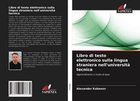 Produktbild: Libro di testo elettronico sulla lingua straniera nell'universit&agrave; tecnica
