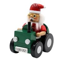 Bild vom Artikel Sigro Holz Räucherfigur mit Traktor Santa vom Autor 
