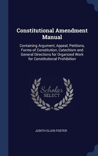 Produktbild: Constitutional Amendment Manual