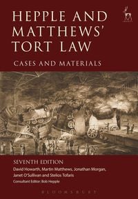 Produktbild: Hepple and Matthews' Tort Law