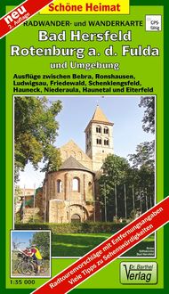 Produktbild: Radwander- und Wanderkarte Bad Hersfeld, Rotenburg a. d. Fulda und Umgebung
