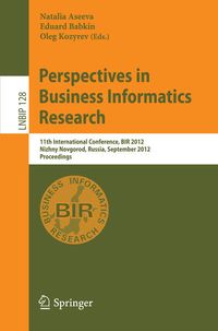 Produktbild: Perspectives in Business Informatics Research