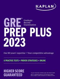 Produktbild: GRE Prep Plus 2023, Includes 6 Practice Tests, 1500+ Practic