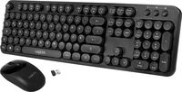 Bild vom Artikel LogiLink ID0178 Funk Tastatur, Maus-Set Deutsch, QWERTZ, Windows® Schwarz vom Autor 