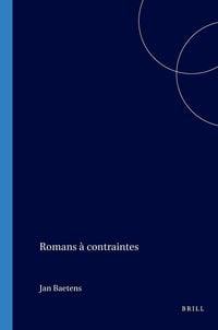 Produktbild: Romans &agrave; contraintes