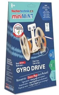 Produktbild: Fischertechnik 579984 - miniMINT, Gyro Drive, Balance-Magie, Technik-Holzbausatz ab 8 Jahren