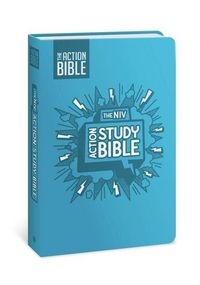 Produktbild: NIV Action Study Bible, Leathersoft, Aqua, Full Color