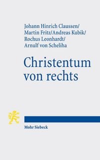 Produktbild: Claussen, J: Christentum von rechts