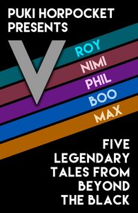 Produktbild: V: Five Legendary Tales From Beyond the Black (Puki Horpocket Presents)