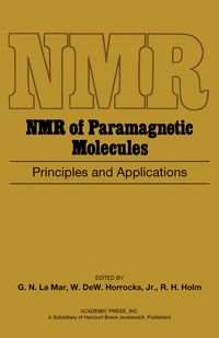 Produktbild: NMR of Paramagnetic Molecules