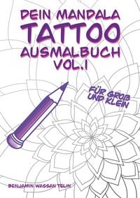 Produktbild: Dein Mandala Tattoo Ausmalbuch
