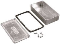 Produktbild: Hammond Electronics 1550WC Universal-Geh&auml;use 116 x 91 x 54.9 Aluminium Aluminium 1St.