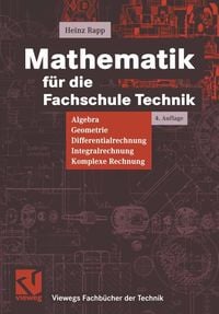 Produktbild: Mathematik f&uuml;r die Fachschule Technik