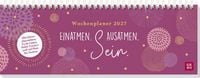 Produktbild: Tischkalender 2027 quer: Einatmen. Ausatmen. Sein.