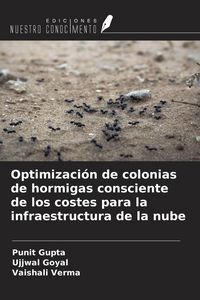 Produktbild: Optimizaci&oacute;n de colonias de hormigas consciente de los costes para la infraestructura de la nube