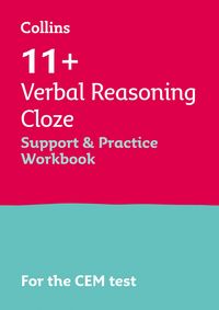 Produktbild: Collins 11+ - 11+ Verbal Reasoning Cloze Support and Practice Workbook