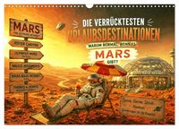 Produktbild: Die verr&uuml;cktesten Urlaubsdestinationen (Wandkalender 2027 DIN A3 quer), CALVENDO Monatskalender