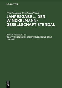 Produktbild: Winckelmann, seine Verleger und seine Drucker