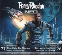 Bild vom Artikel Perry Rhodan NEO MP3 Doppel-CD Folgen 77 + 78 vom Autor Robert Corvus