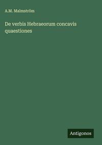 Produktbild: De verbis Hebraeorum concavis quaestiones