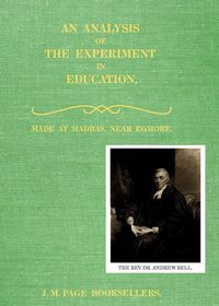 Produktbild: An Analysis of the Experiment in Education