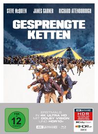Bild vom Artikel Gesprengte Ketten - 2-Disc Limited Collector's Edition im Mediabook  (UHD-Blu-ray + Blu-ray) vom Autor Steve McQueen