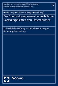 Produktbild: Die Durchsetzung menschenrechtlicher Sorgfaltspflichten von Unternehmen