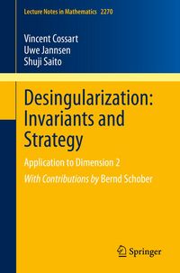 Produktbild: Desingularization: Invariants and Strategy