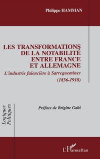 Produktbild: Les transformations de la notabilit&eacute; entre France et Allemagne