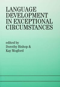 Produktbild: Language Development In Exceptional Circumstances