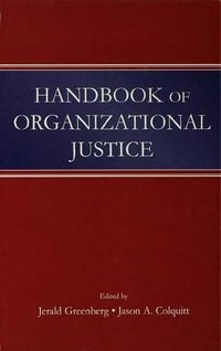 Produktbild: Handbook of Organizational Justice