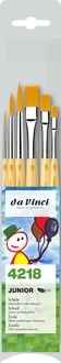 Produktbild: da Vinci Pinselset Junior Starter, Schule und Kindergarten, Pinsel 6er Set