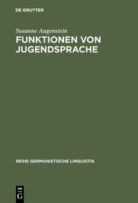 Produktbild: Funktionen von Jugendsprache