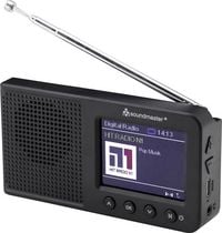 Produktbild: Soundmaster Tischradio DAB+, FM Bluetooth&reg;, AUX, DAB+, UKW Weckfunktion Schwarz