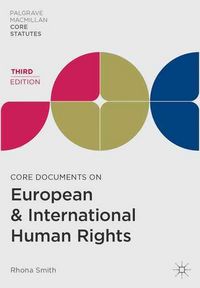 Produktbild: Core Documents on European and International Human Rights