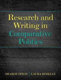 Produktbild: Research and Writing in Comparative Politics