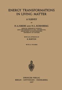Produktbild: Energy Transformations in Living Matter