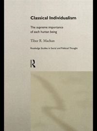 Produktbild: Machan, T: Classical Individualism