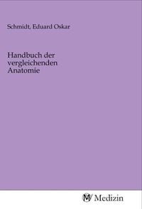 Produktbild: Handbuch der vergleichenden Anatomie
