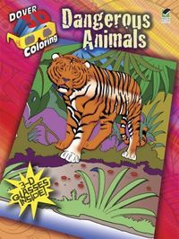 Produktbild: Sovak: 3-D Coloring Book - Dangerous Animals