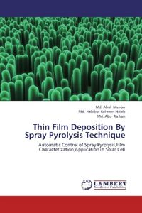 Produktbild: Munjer, M: Thin Film Deposition By Spray Pyrolysis Technique