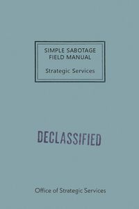 Produktbild: Simple Sabotage Field Manual